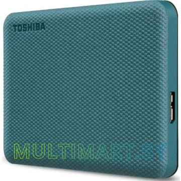 Внешний жесткий диск Toshiba Canvio Advance 1TB HDTCA10EG3AA (зеленый) картинка 2